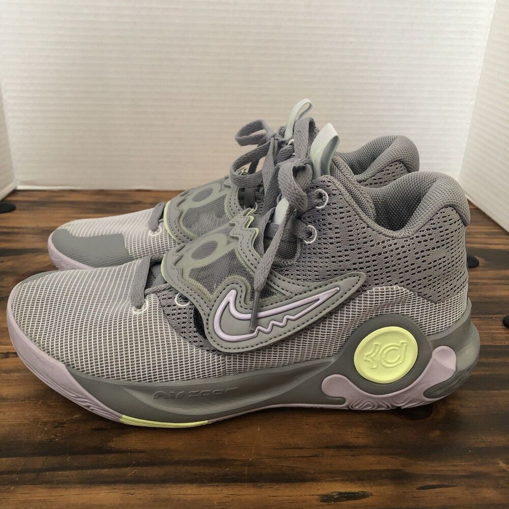 Nike Mens KD Trey 5 X Basketball Shoes DD9538 012 Particle/Football Grey Sz 7.5